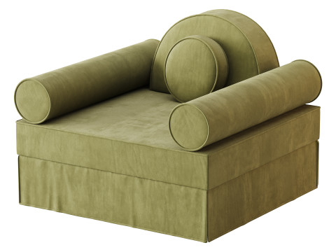 BADINAGE 01 ARMCHAIR 3Dモデル