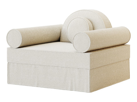 BADINAGE 01 ARMCHAIR 3Dモデル