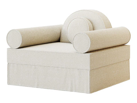BADINAGE 01 ARMCHAIR 3D Model