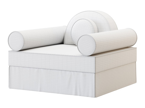 BADINAGE 01 ARMCHAIR 3Dモデル