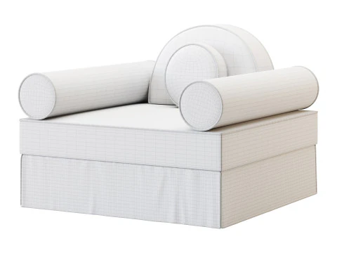 BADINAGE 01 ARMCHAIR 3D Model