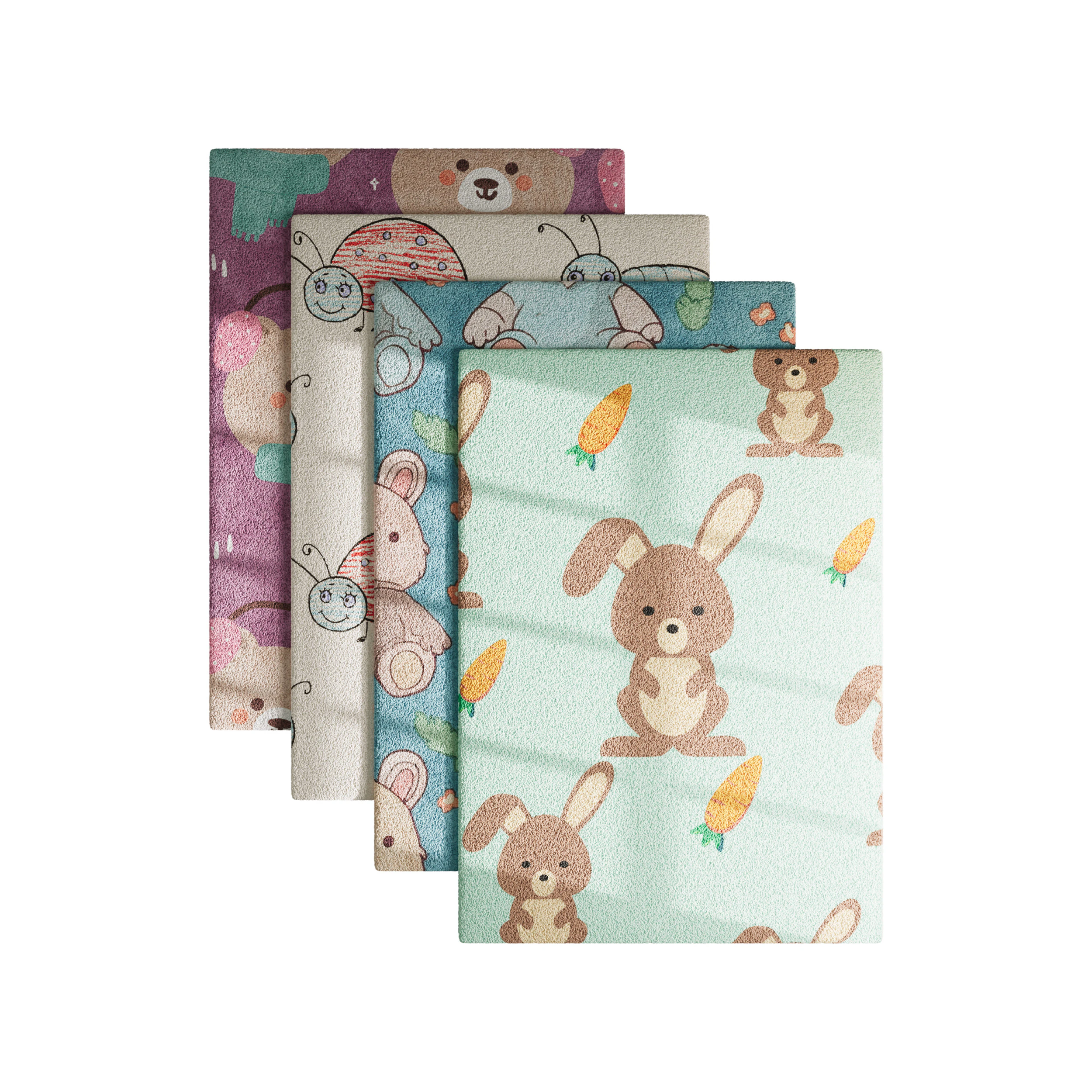 Carpet for childrens room 3D Model .c4d .max .obj .3ds .fbx .stl .blend