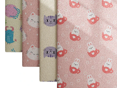Carpet for childrens room set 2 3D Model