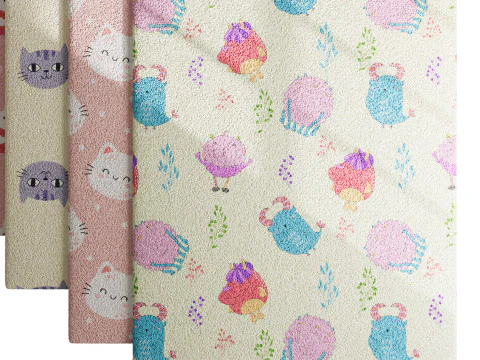 Carpet for childrens room set 2 3D Model