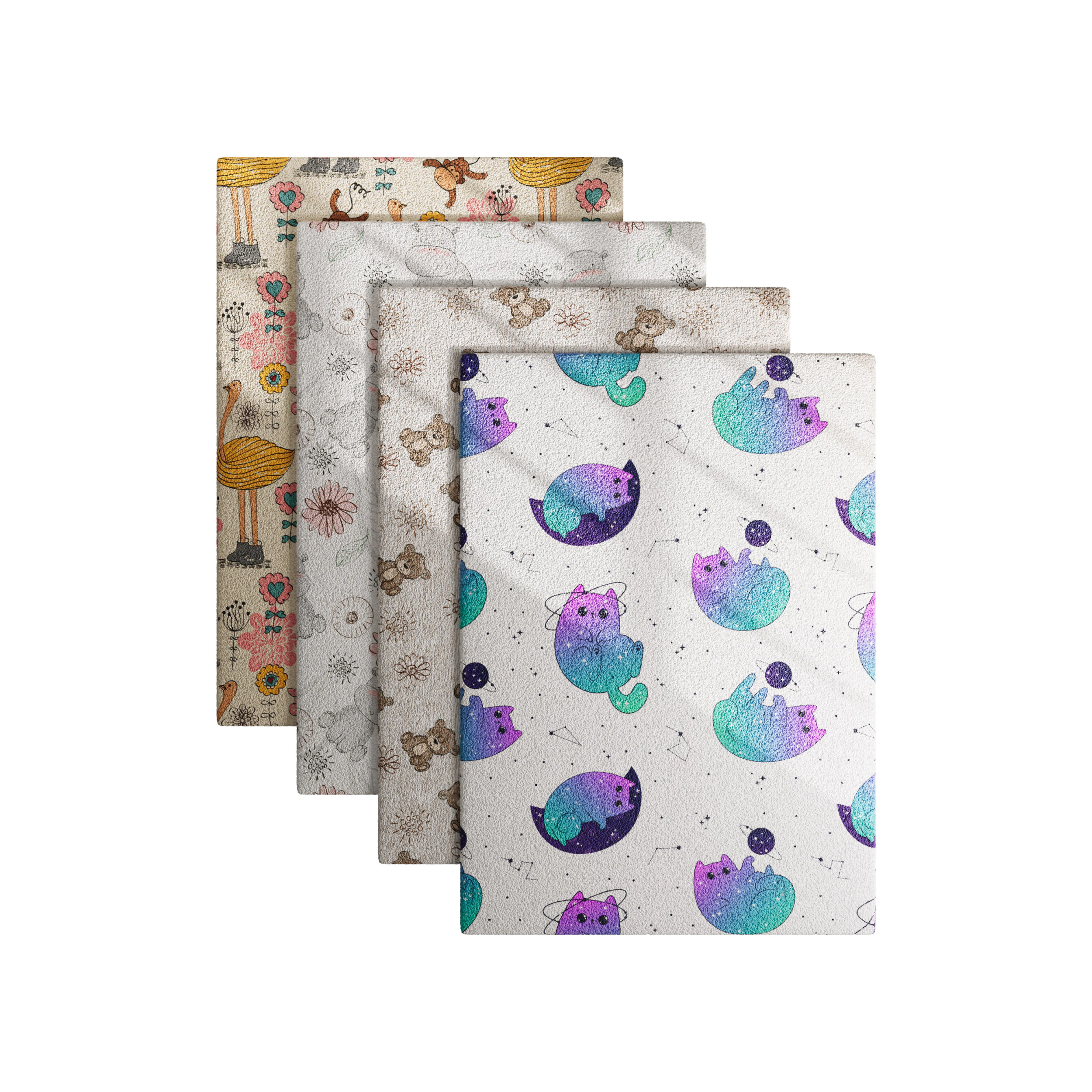 Carpet for childrens room set 3 3D Model .c4d .max .obj .3ds .fbx .stl .blend