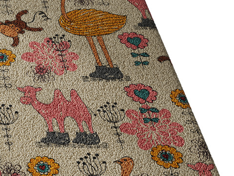 Carpet for childrens room set 3 3D Model
