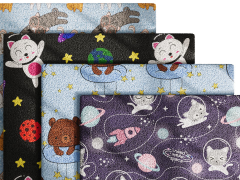 Carpet for childrens room set 4 3D Модель
