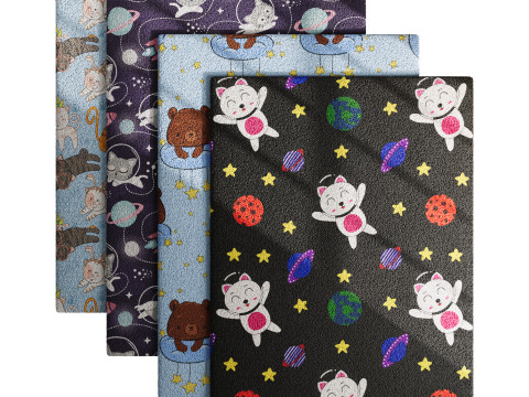 Carpet for childrens room set 4 3D Модель