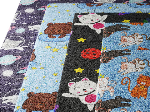 Carpet for childrens room set 4 3D Модель