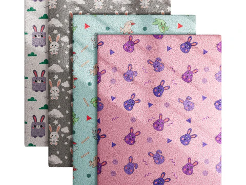 Carpet for childrens room set 7 3D Model