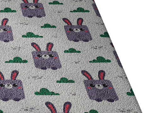 Carpet for childrens room set 7 Model 3D