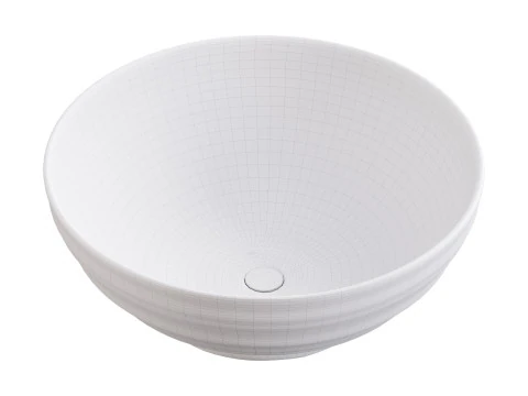 Cassini Round Bathroom 3D Model