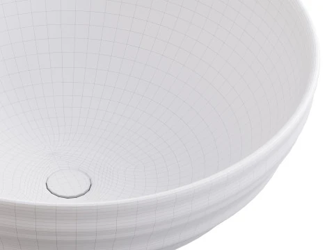 Cassini Round Bathroom 3D Model