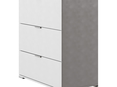 Chest of Drawers Shelving-4 Sand Model 3D
