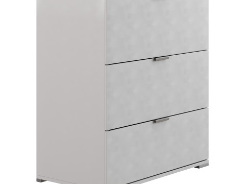 Chest of Drawers Shelving-4 Sand Model 3D
