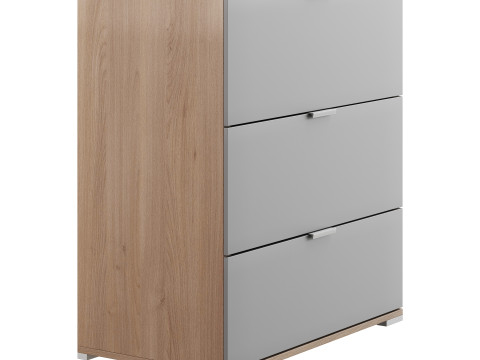 Chest of Drawers Shelving-4 Sand Model 3D