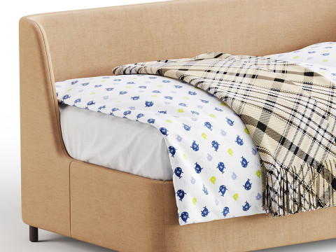 Children bed KD761 Modelo 3D
