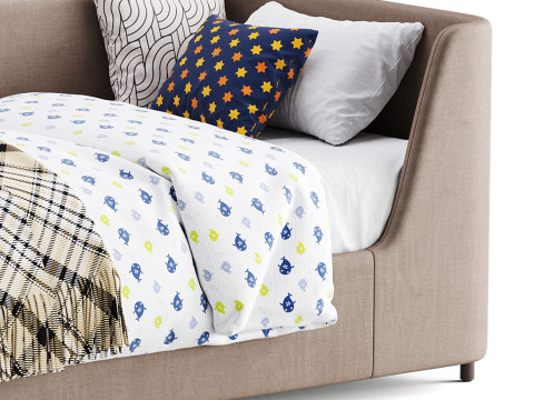 Children bed KD761 Modelo 3D
