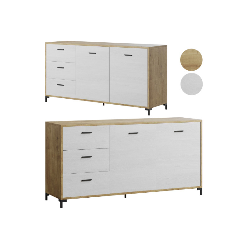 Cleveland 1 Wood Cabinet 3D Model .c4d .max .obj .3ds .fbx .stl .blend 