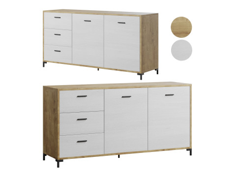 Cleveland 1 Wood Cabinet 3D Model