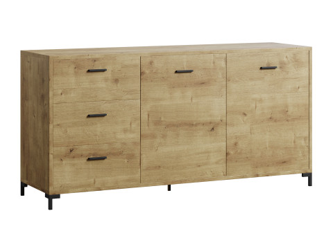 Cleveland 1 Wood Cabinet 3D Model