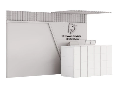 Recep&ccedil;&atilde;o Contempor&acirc;nea 10 Modelo 3D