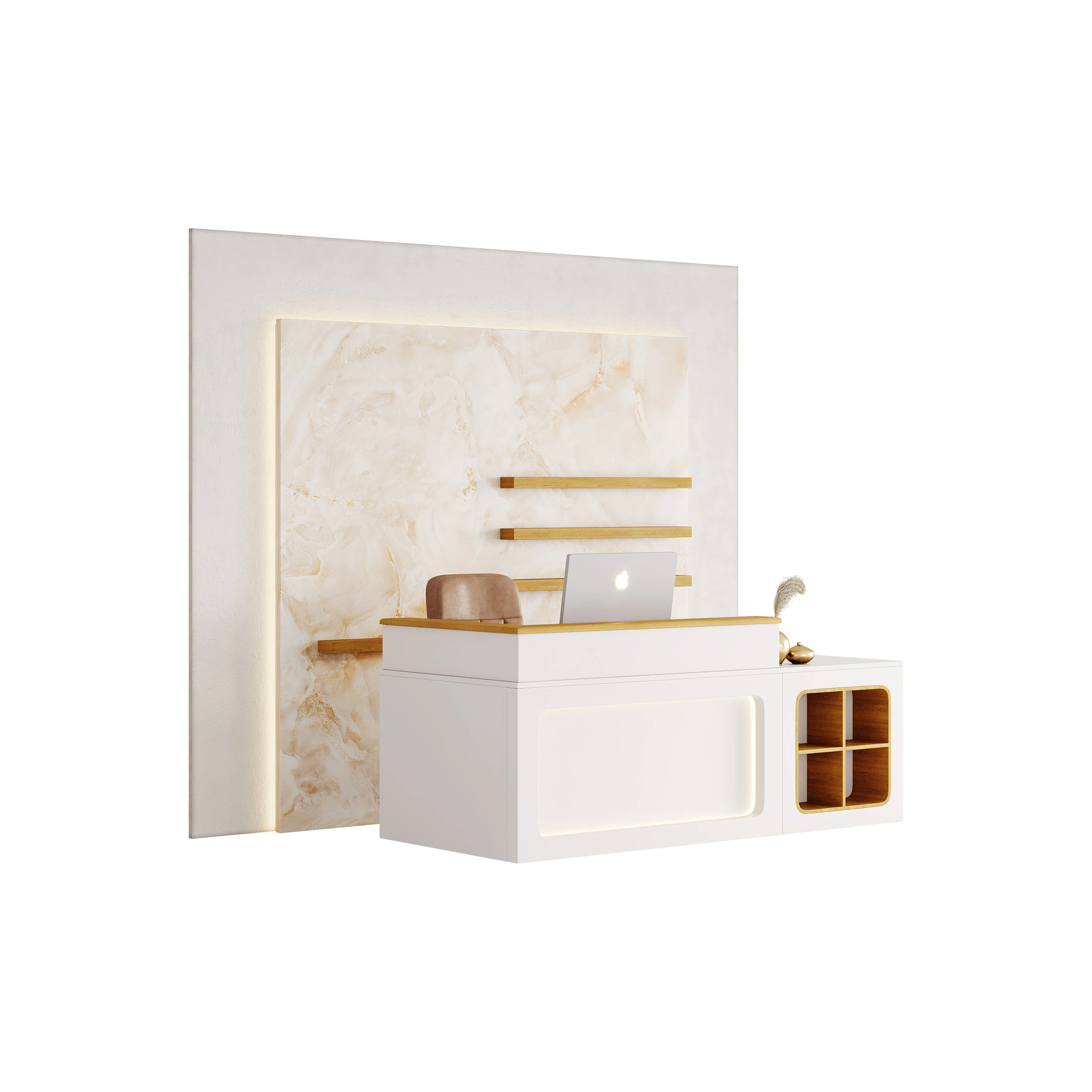 Contemporary Reception 11 3D Model .c4d .max .obj .3ds .fbx .stl .blend 