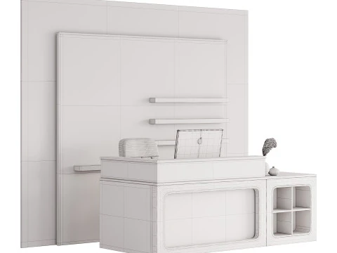 Contemporary Reception 11 3D Model