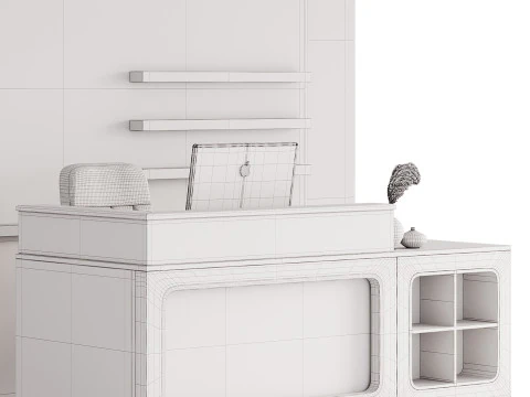 Contemporary Reception 11 3D Model