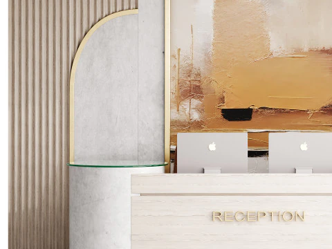 Contemporary Reception 16 3D Model