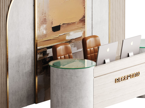 Contemporary Reception 16 3D Model