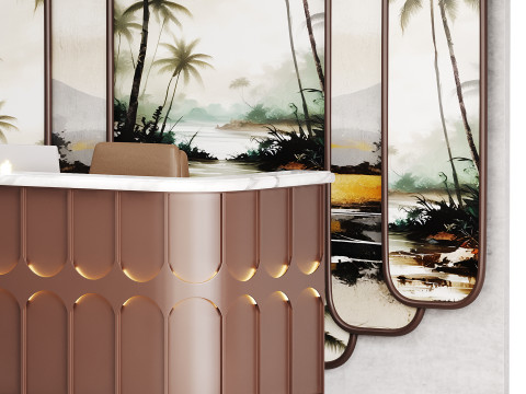 Contemporary Reception 21 3D Model