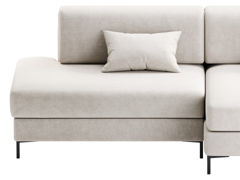 Corner sofa Edwin Velvet Terra Modelo 3D