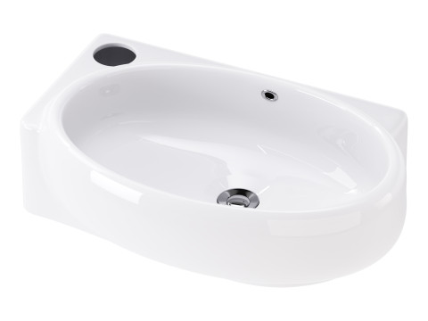 Corner Wall Mount Bathroom Model 3D