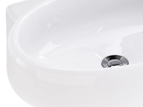 Corner Wall Mount Bathroom 3D Model