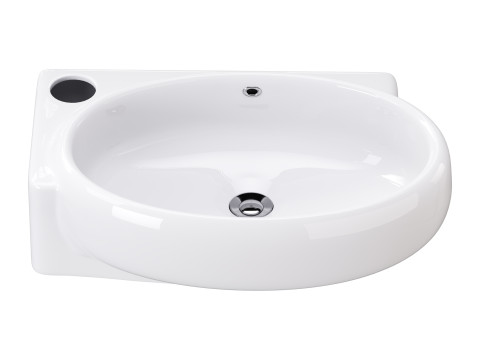 Corner Wall Mount Bathroom Model 3D