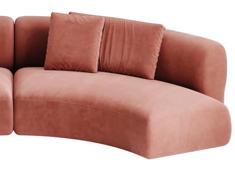 COSY CURVE SOFA 3D Модель