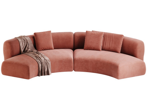 COSY CURVE SOFA 3D Модель