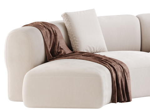 COSY CURVE SOFA 3D Модель