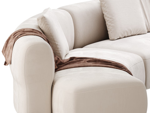 COSY CURVE SOFA 3D Модель