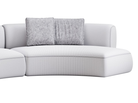 COSY CURVE SOFA 3D Модель