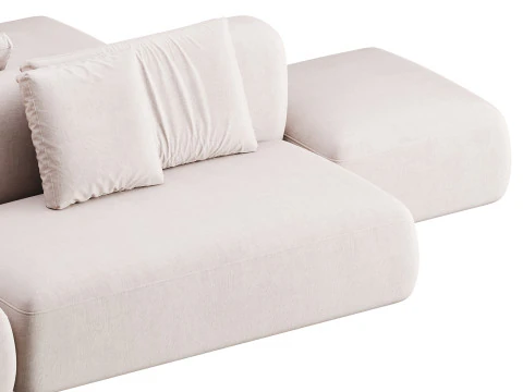 Cosy Island Sofa 3D Model