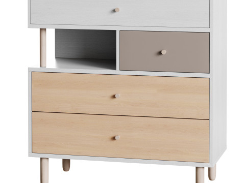 Deakins Chest of Drawers 1 Gene Latte Plywood 3D 模型