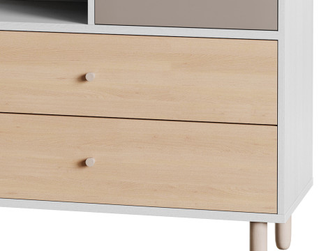 Deakins Chest of Drawers 1 Gene Latte Plywood 3D 模型
