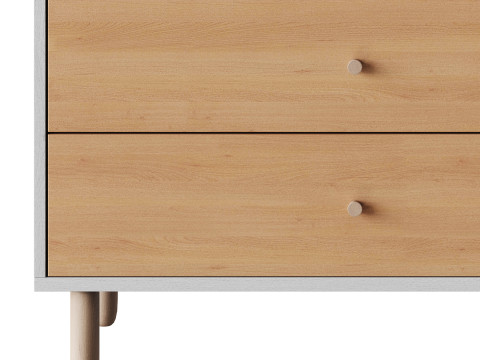 Deakins Chest of Drawers 1 Gene Latte Plywood 3D 模型