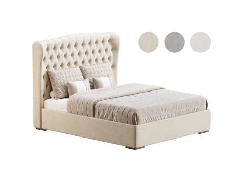 Delavega Bed K9 3Dモデル
