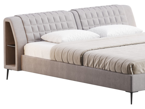 Delavega Bed K28 3D Model