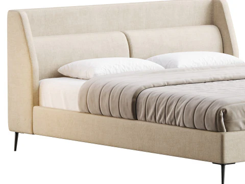 Delavega Bed K30 3D Model