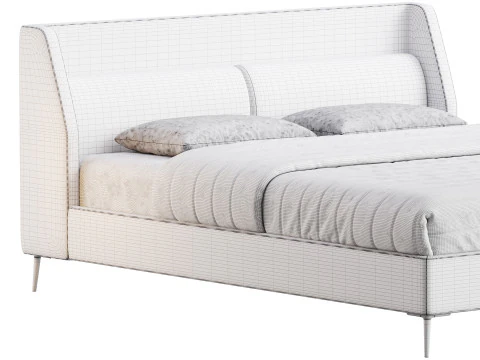 Delavega Bed K30 3D Model