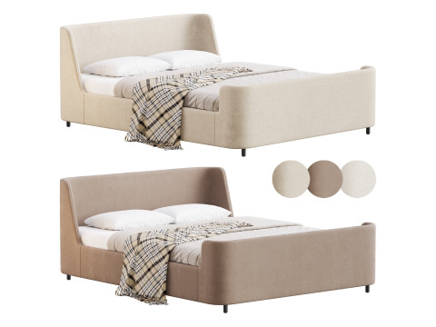 Delavega Bed K76 3Dモデル
